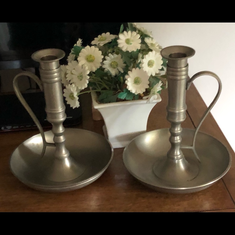 Vintage candle sticks